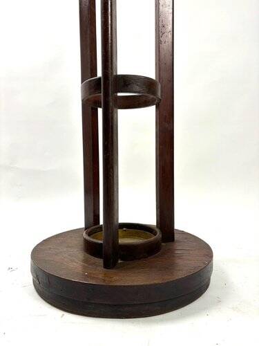 Viennese Secession Wooden Coat Rack in the style of Hoffmann, Vienna, Austria, 1890s