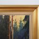 Painting „The Autumn Forest”, Scandinavian design, 1960s