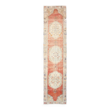 3x12 Rug For Hallway Red Persian Runner Rug, 81x368Cm