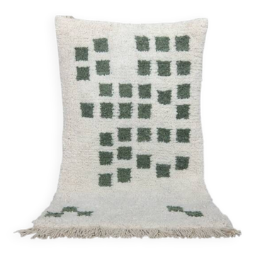 Tapis en laine pure fait main traditionnelle taille 150 x 250 cm
