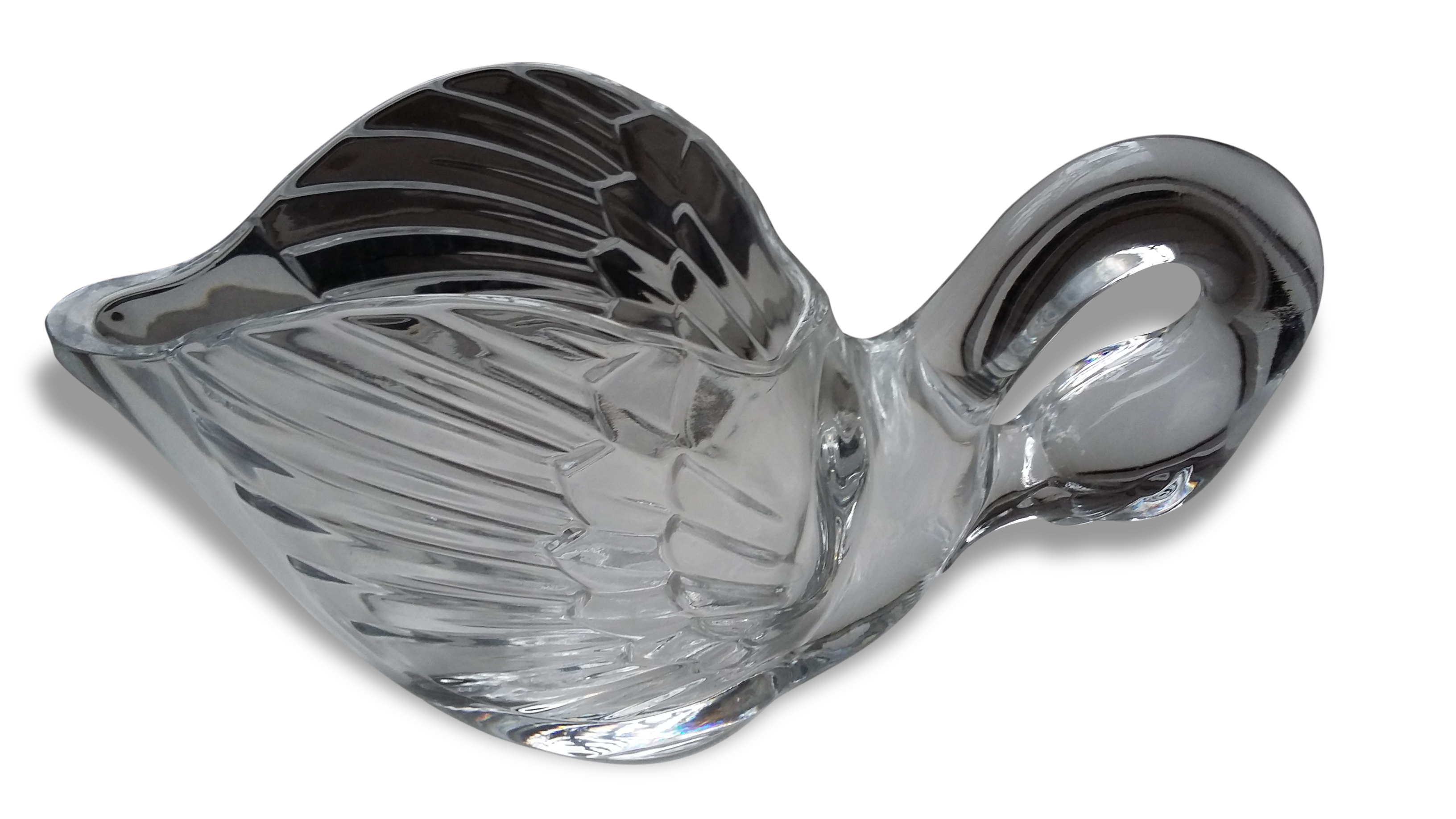 Swan-shaped pocket emptier