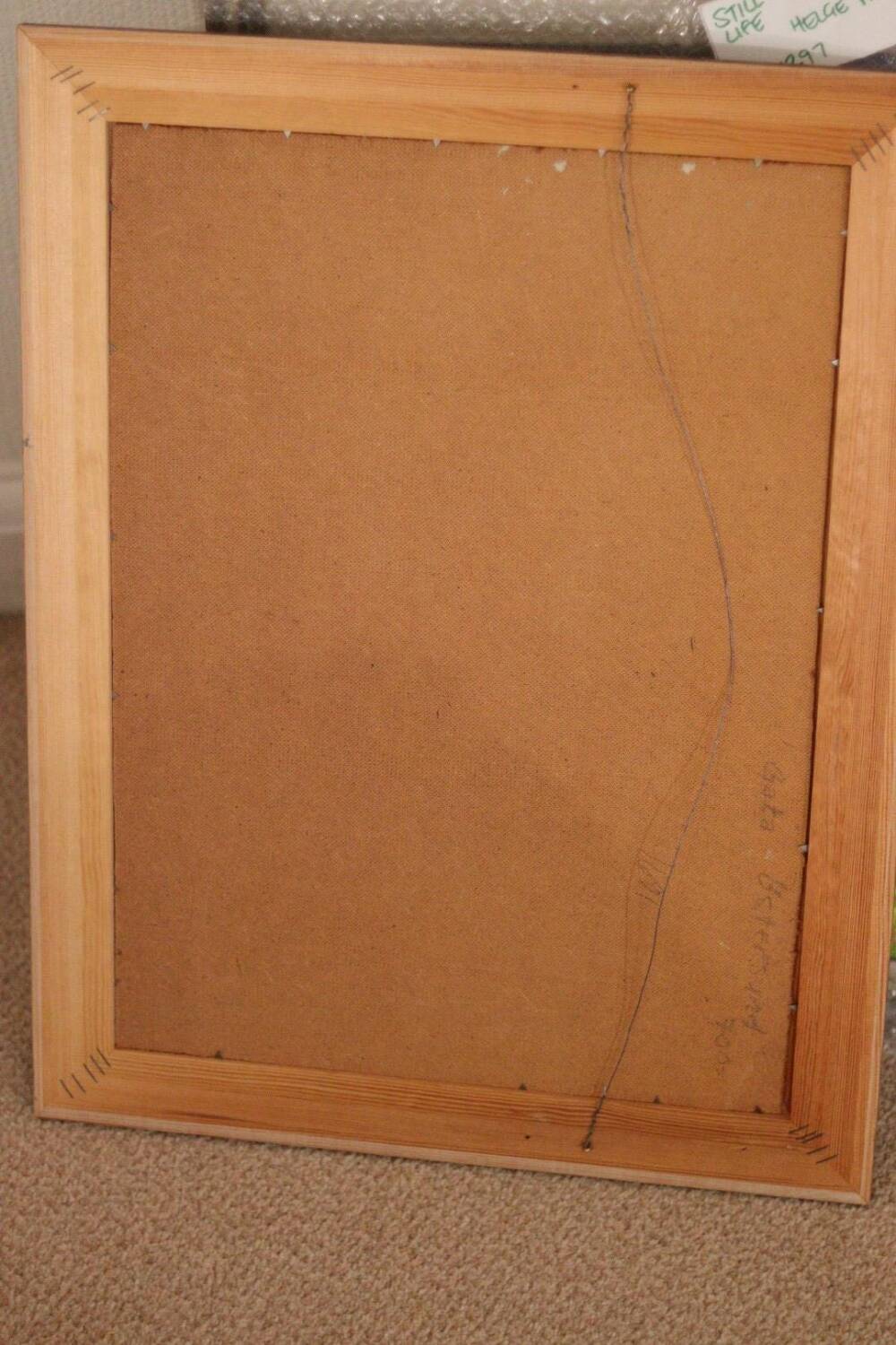 Swedish Oil on Panel – “Street Jämtland” by John Hedman (1913–1994)