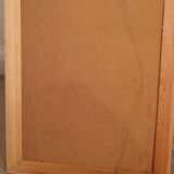 Swedish Oil on Panel – “Street Jämtland” by John Hedman (1913–1994)