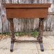Traveling mahogany dressing table, working woman, Victorian charm - 19th century.