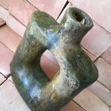 Tamegroute pottery candle holder