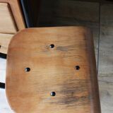Box desk coffered 60s spirit "loft".