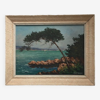 Peinture / toile / tableau Ch. Reinhard - Bon état