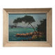 Painting / canvas / painting Ch. Reinhard - Good condition