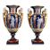 Pair Empire Porcelain Vases by August & Conrad Bauscher, Germany ca. 1900