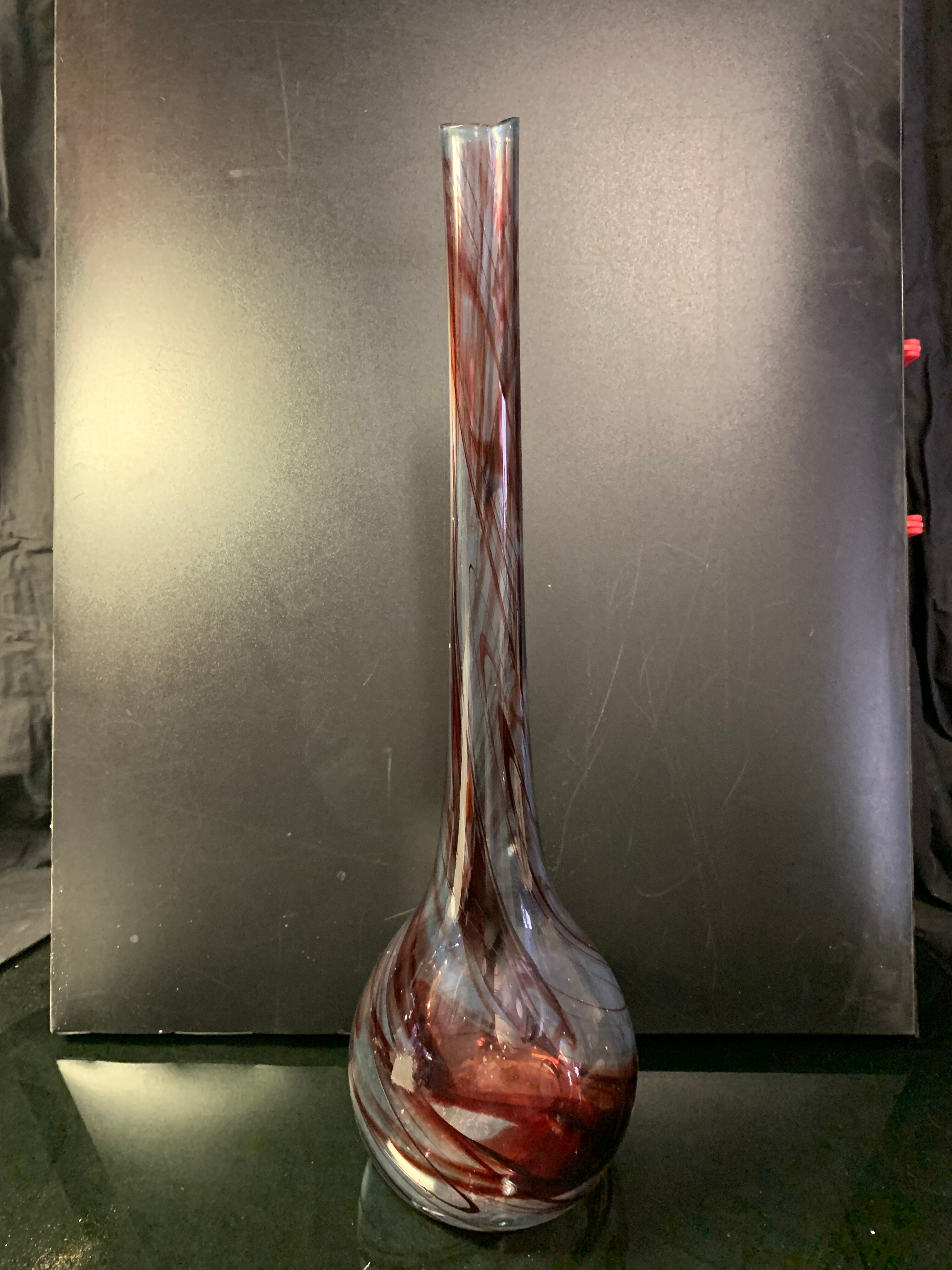 Soliflore vase design in glass