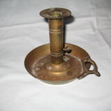 Lot of old candlesticks