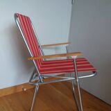 Folding garden or camping armchair