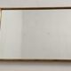 Rectangular mirror 77x53cm in fine nineteenth century gilded wood