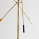 3-arm swing Italian lamppost