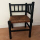 Armchair by the fireplace