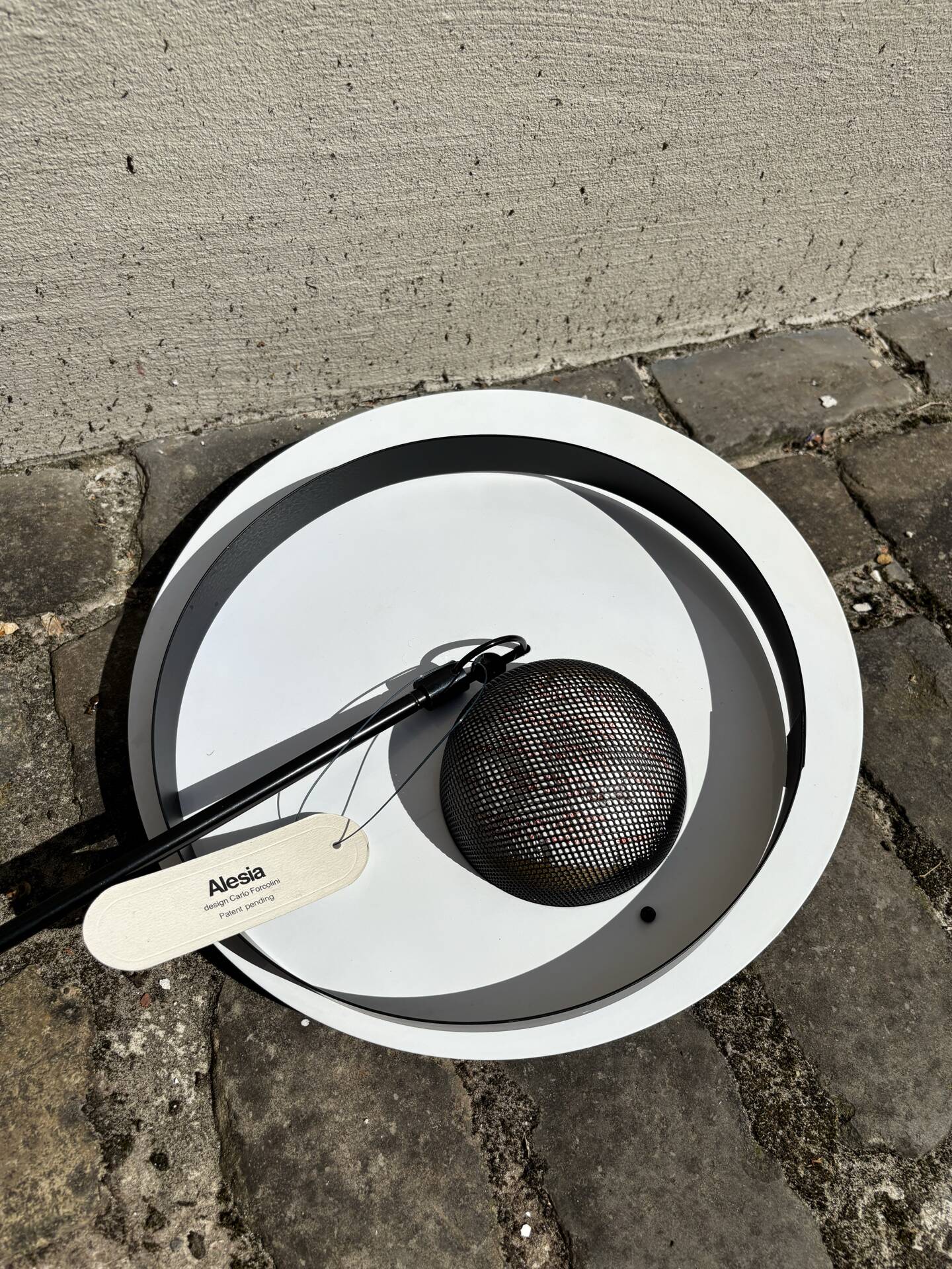 “Alesia” ceiling lamp by Carlo Forcolini for Artemide