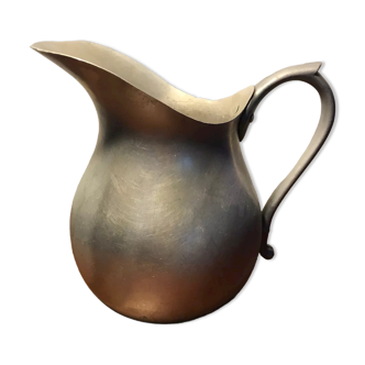 Tin pitcher