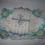 Asparagus dish and its drain