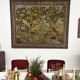 Verdure tapestry in the Aubusson style on a frame (214 x 176 cm)