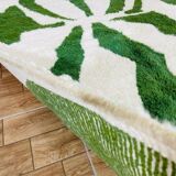 Traditional handmade pure wool Berber rug size 150 x 250 cm.