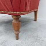 Napoleon III style toad armchair