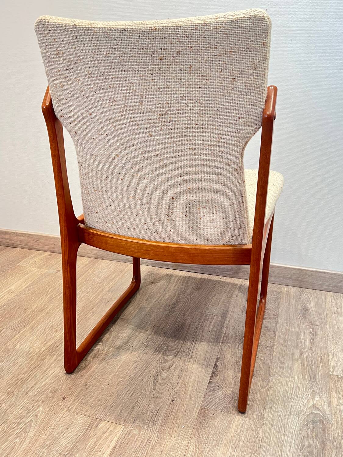 Set of 4 Scandinavian teak chairs by Vamdrup Stolefabrik