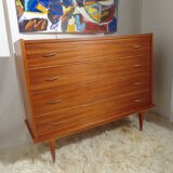 Vintage chest of drawers from the 60s teak