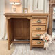 Restored antique oak desk - 4 drawers