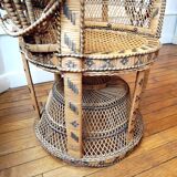 Rattan emmanuelle armchair