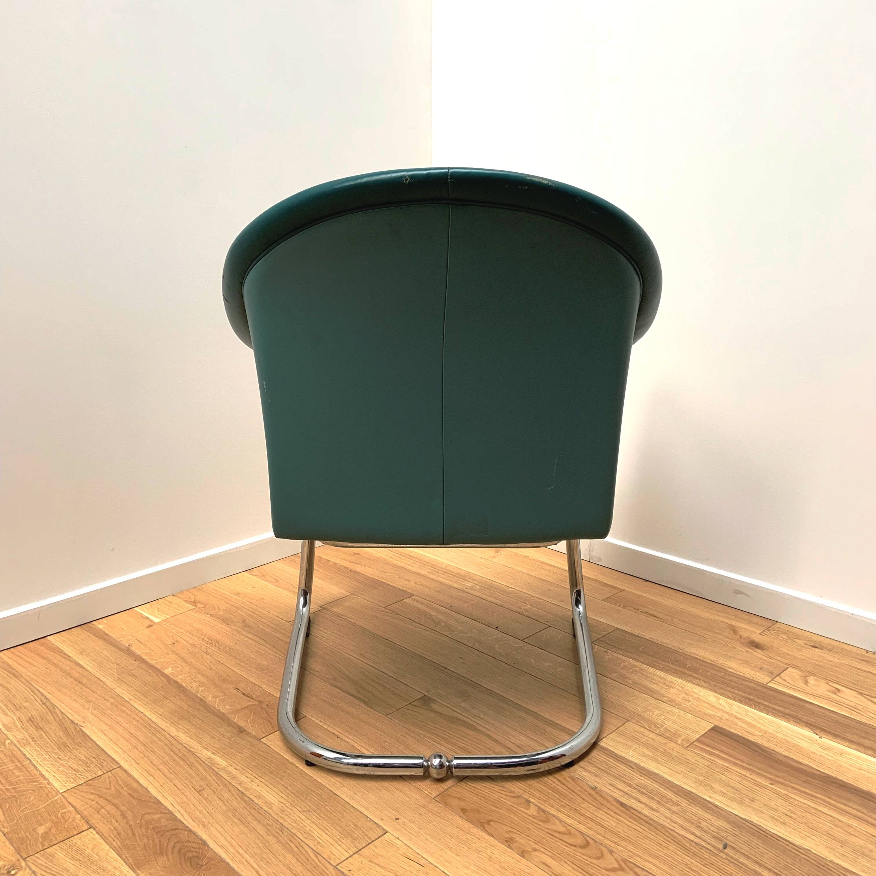 Slitta Slinan armchairs, Poltrona Frau