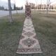 Vintage Turkish hallway rug 80x775 cm