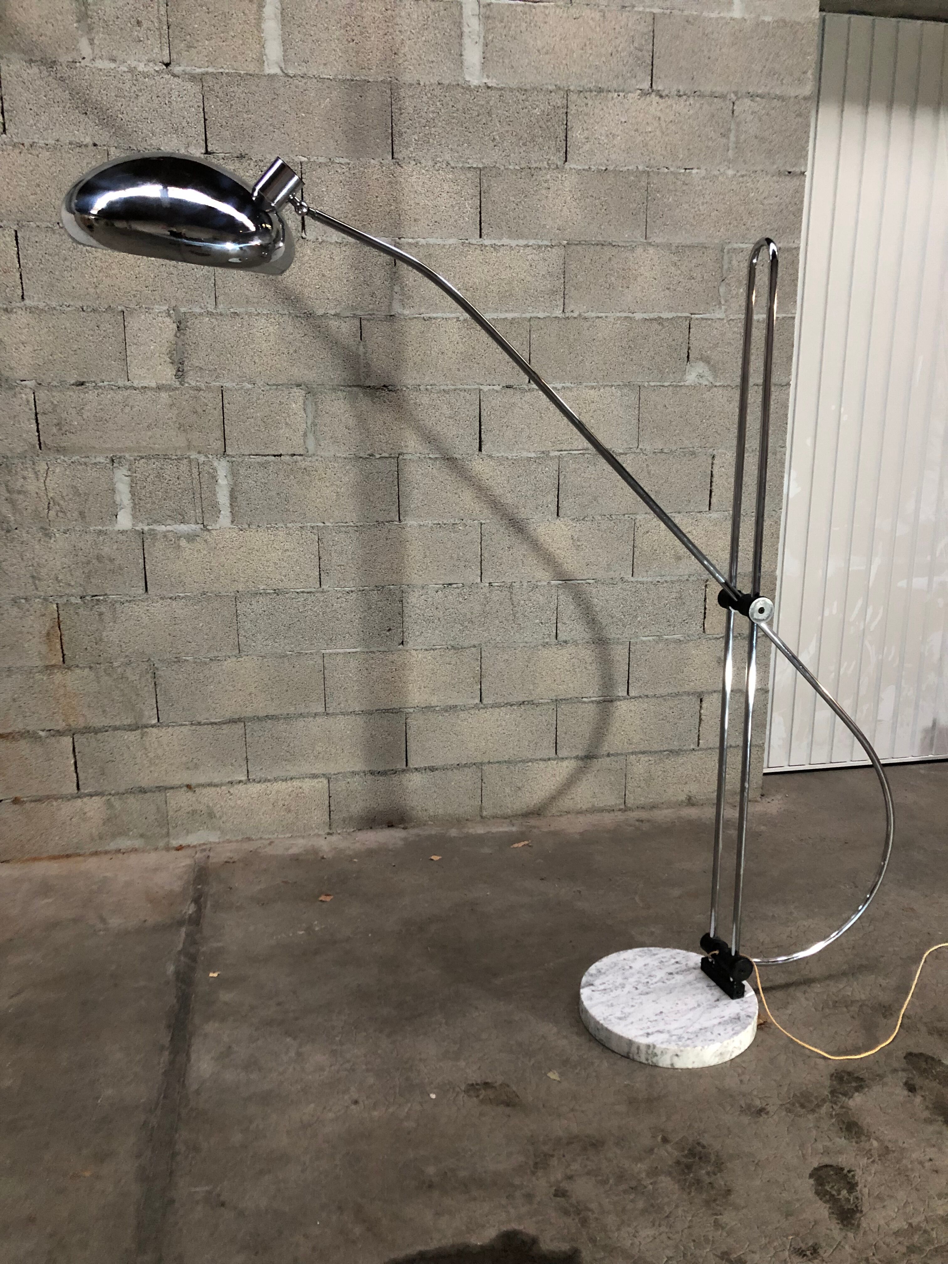 Modular floor lamp italian design 1970