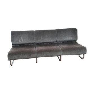 Tubular bench 1970 vintage design
