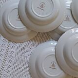 Set of 8 Excellence model soup plates from L'amandinoise