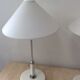 Pair of Aluminor lamps from the 70s