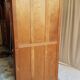 Vintage wardrobe with glass door