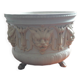 Fine stoneware ceramic signed Sarreguemines from the end of the 19th century