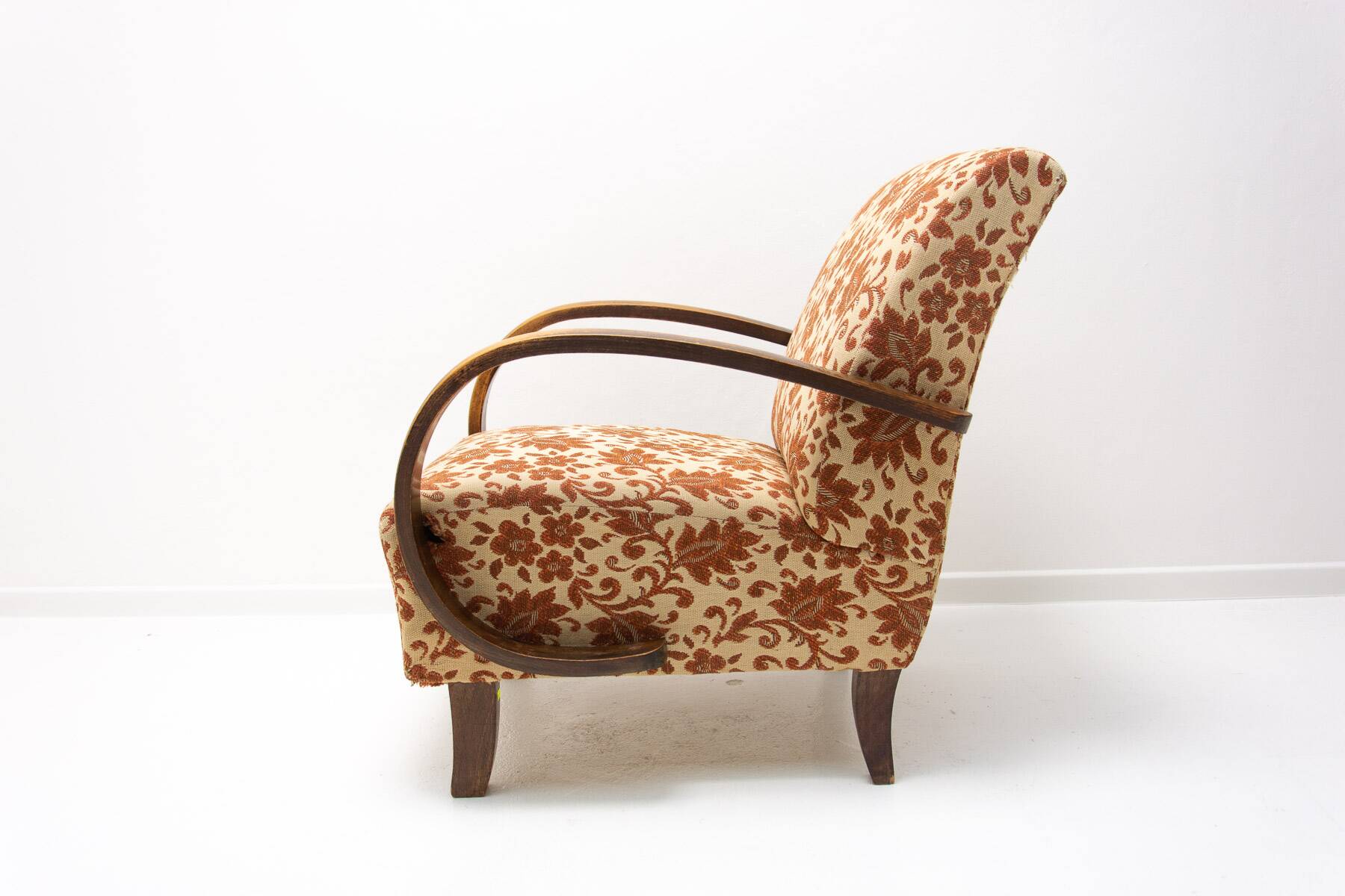 Mid century bentwood armchair by Jindřich Halabala for UP Závody, 1950´s