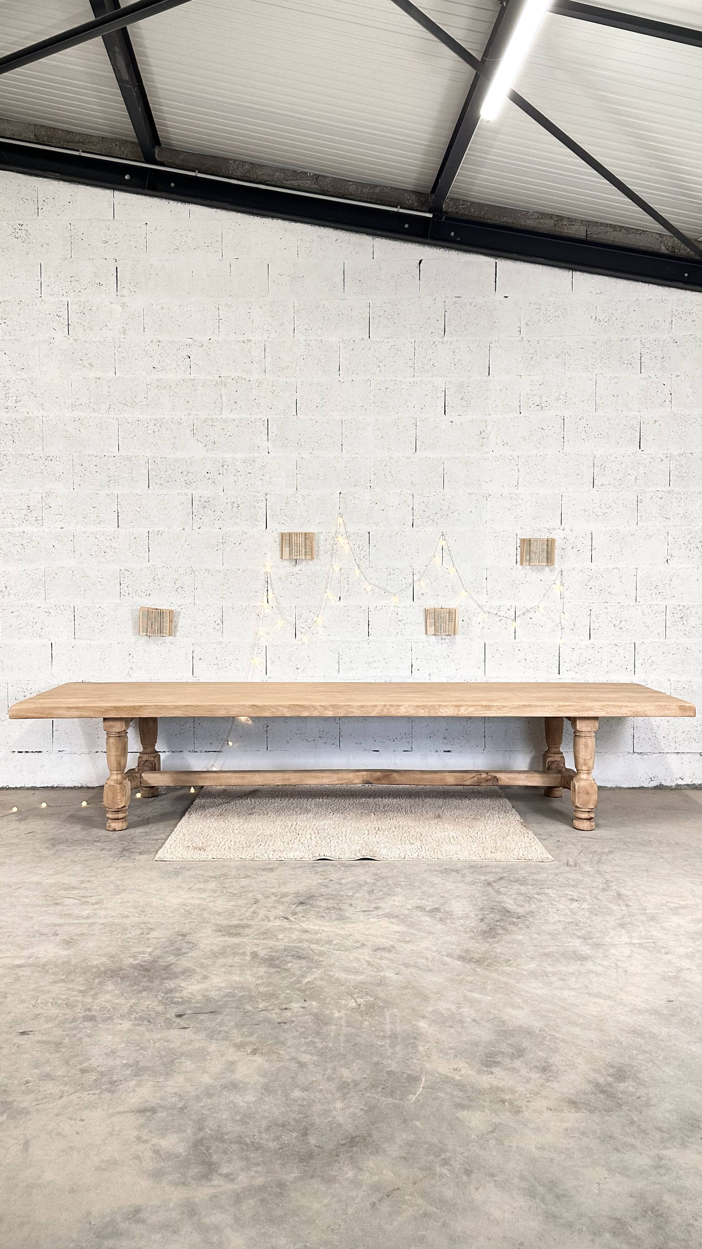 Farm table 3m80 / XXL farm table