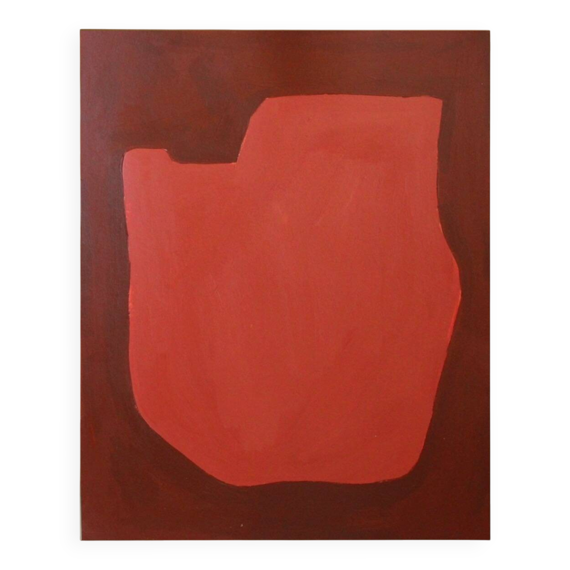 Toile signée "warm silence" 100x80cm