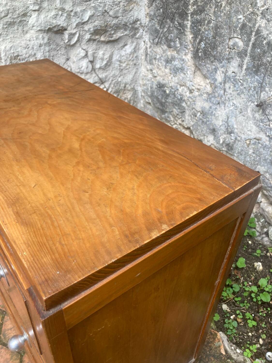 Vintage pine chest of drawers