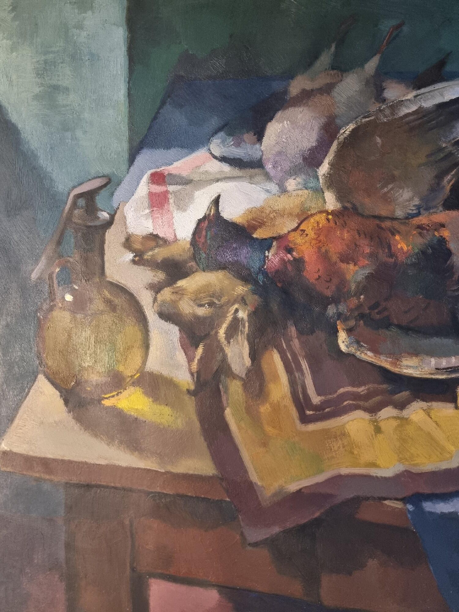 Still life in oil