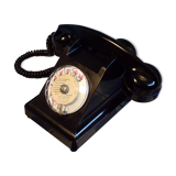 Vintage phone with Bakelite dial