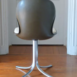 Paire de chaises pivotantes "Giroflex", design martin Stoll, 1975, modèle 7105