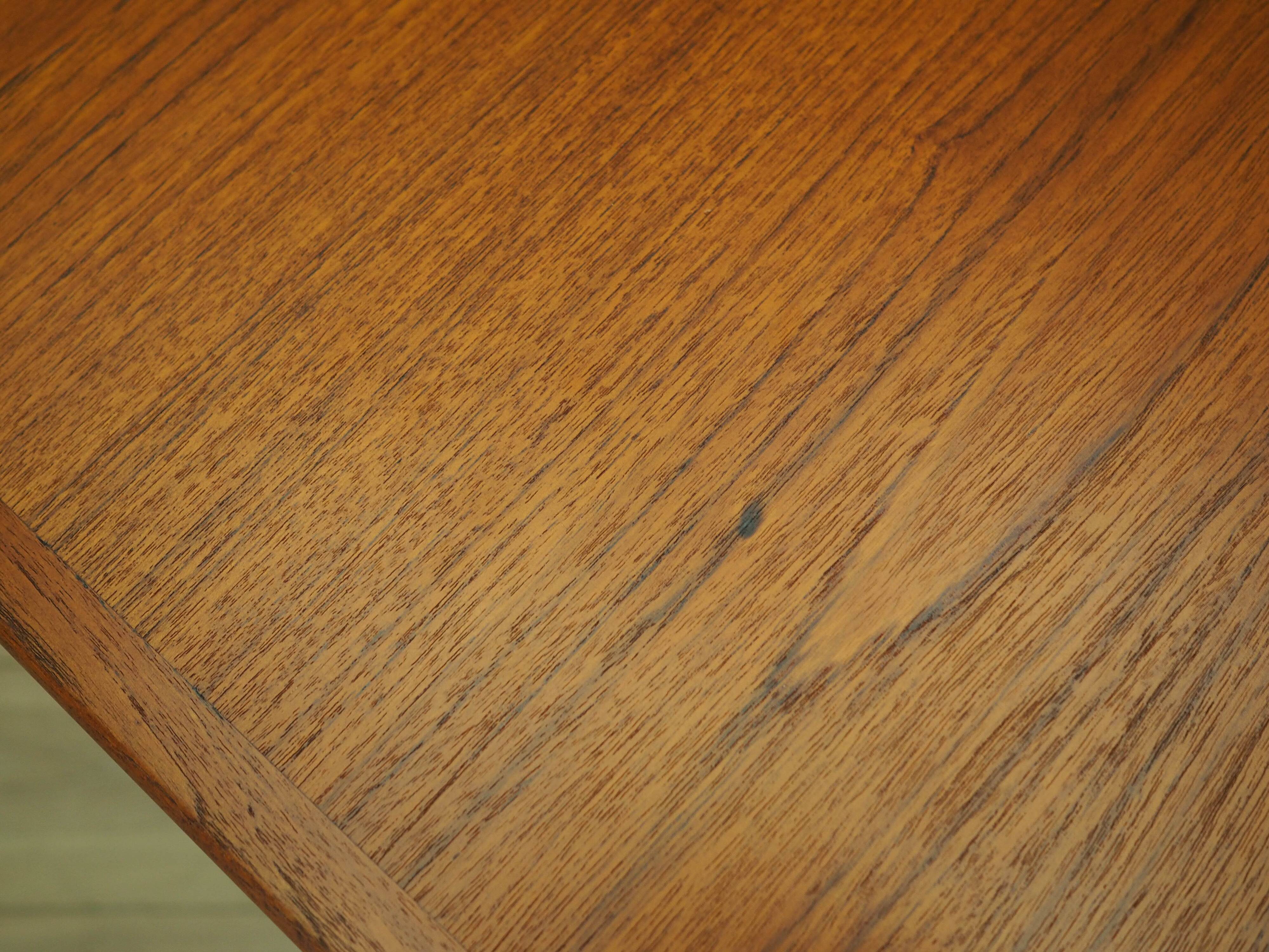 Teak table, Danish design, 1970s, manufactured in Denmark