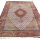Iran Tabriz Mahi wool and silk oriental rug: 3.60 x 2.50 meters