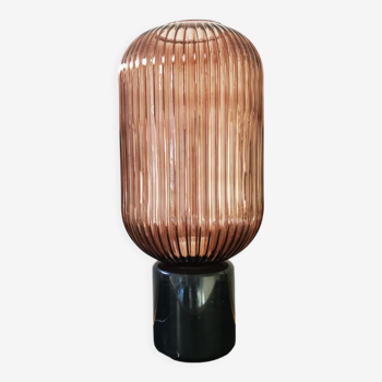 Lampe marbre rose