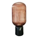 Pink marble lamp