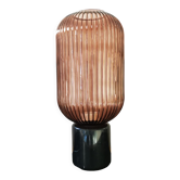 Lampe marbre rose
