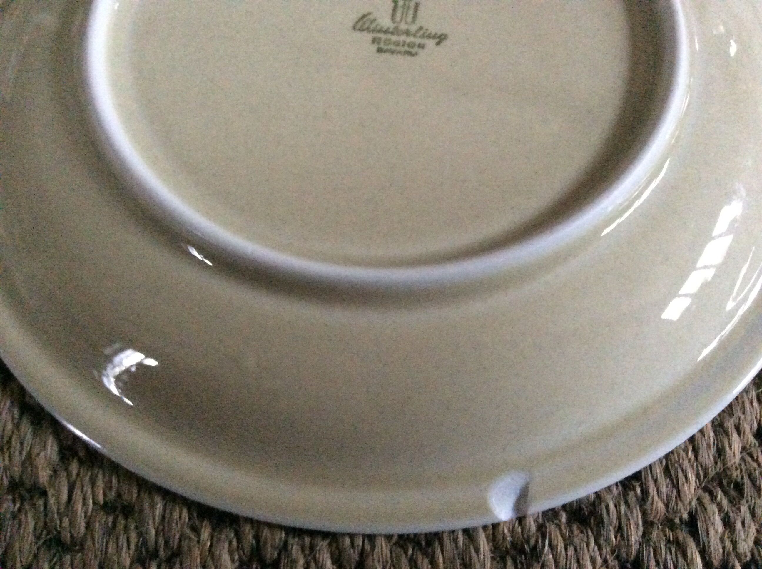 Série de 5 assiettes à dessert